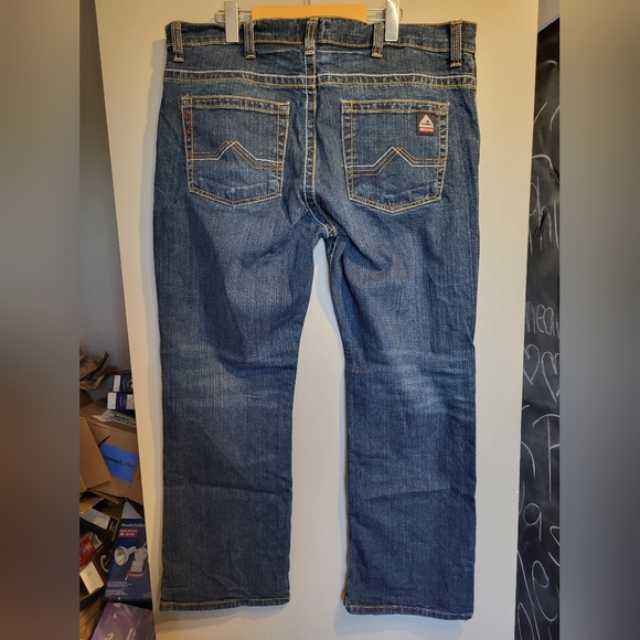 Bulmark Men's Relaxed Fit Denim Jeans, Size 38 - Picture 3 of 8